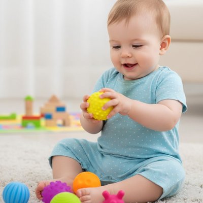 Balle sensorielle bébé 