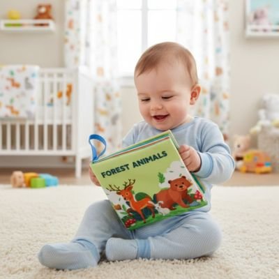 Livre bebe en tissus 